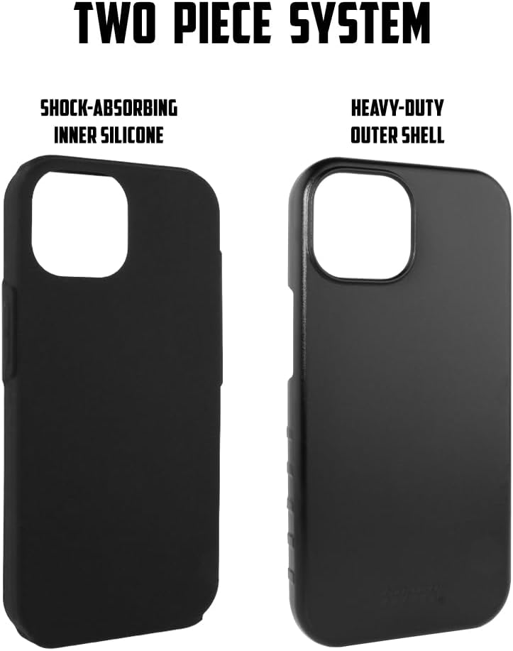 Guard Dog Case Compatible with iPhone 15 Pro Max - Military Grade - Rugged Two Piece Protection - Collegiate Licensed - Georgia Bulldogs - Personalized - Image 2
